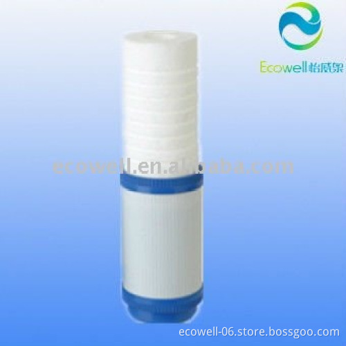 Spun PP and GAC water filter cartridge from Guangdong